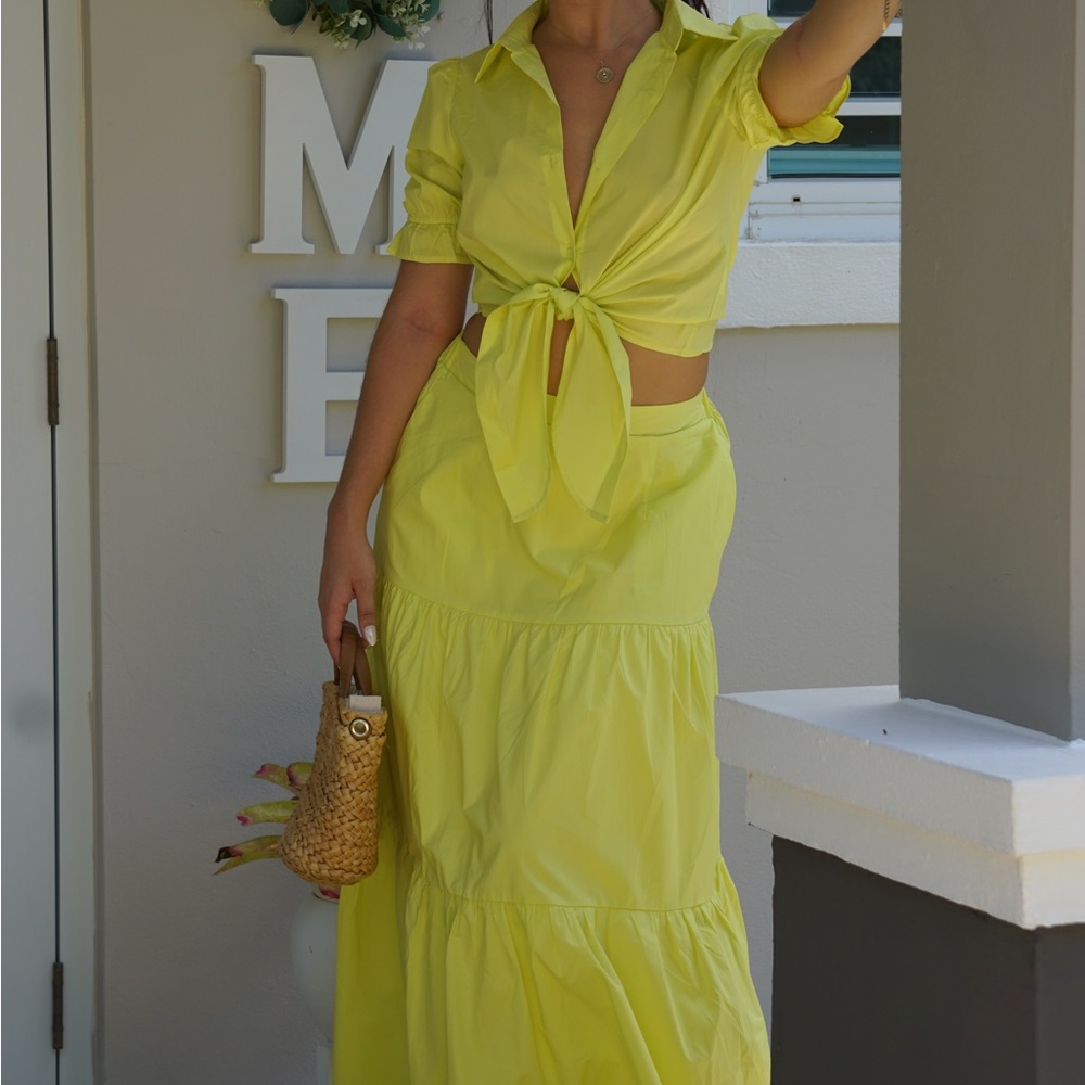 Top and Skirt Set